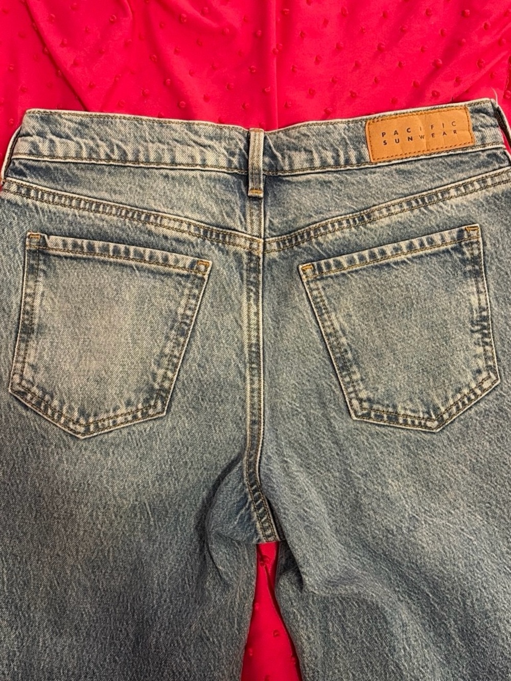 Pacsun Jordyn Low Rise Straight Leg Jeans - Picture 3 of 5